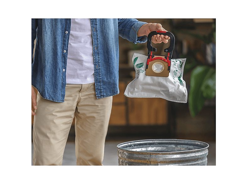 Aspirador con bolsa - HOOVER 39002271, 700 W, Depósito 3,5 l, Verde — foto 5