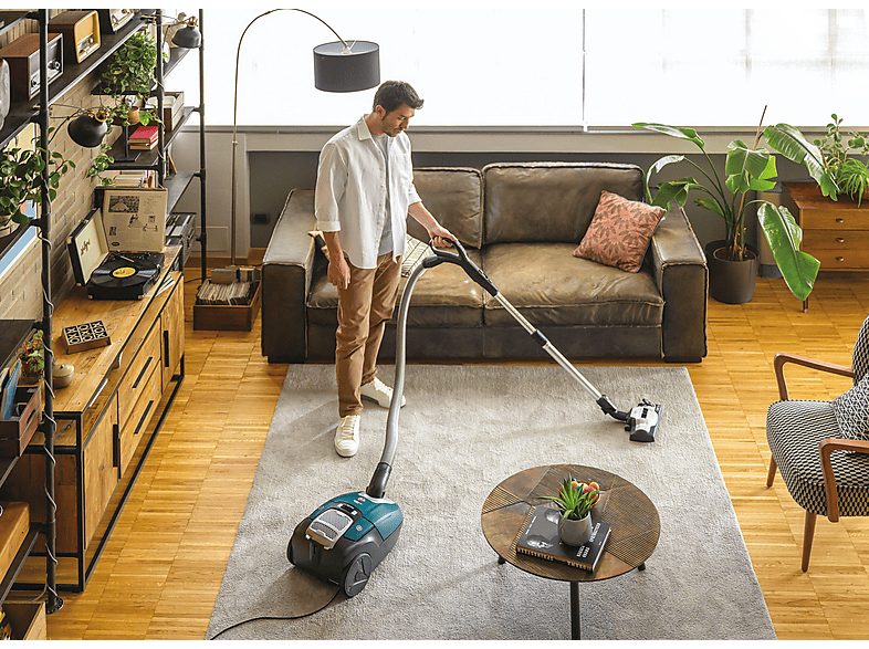 Aspirador con bolsa - HOOVER 39002271, 700 W, Depósito 3,5 l, Verde — foto 8