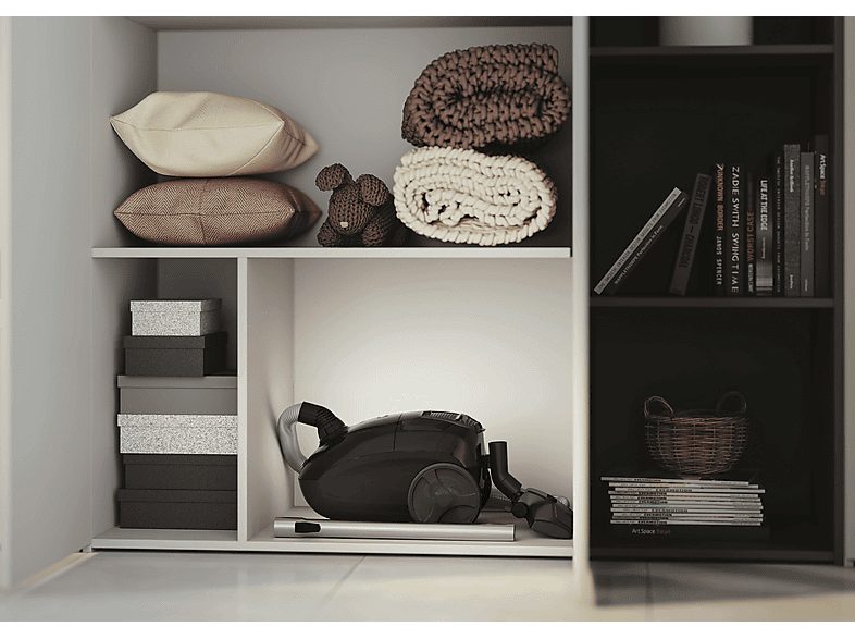 Aspirador con bolsa - HOOVER HE105HM 011, 700 W, Depósito 2,5 l, Negro — foto 6