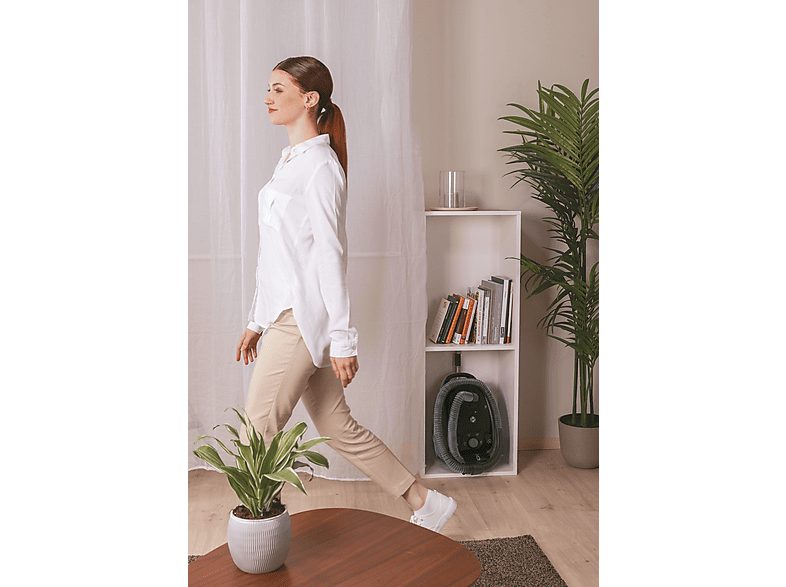 Aspirador con bolsa - HOOVER HE313HE 011, 850 W, Depósito 4 l, Negro — foto 2