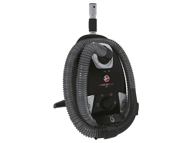 Aspirador con bolsa - HOOVER HE320PET 011, 850 W, Depósito 3,5 l, Negro — foto 4