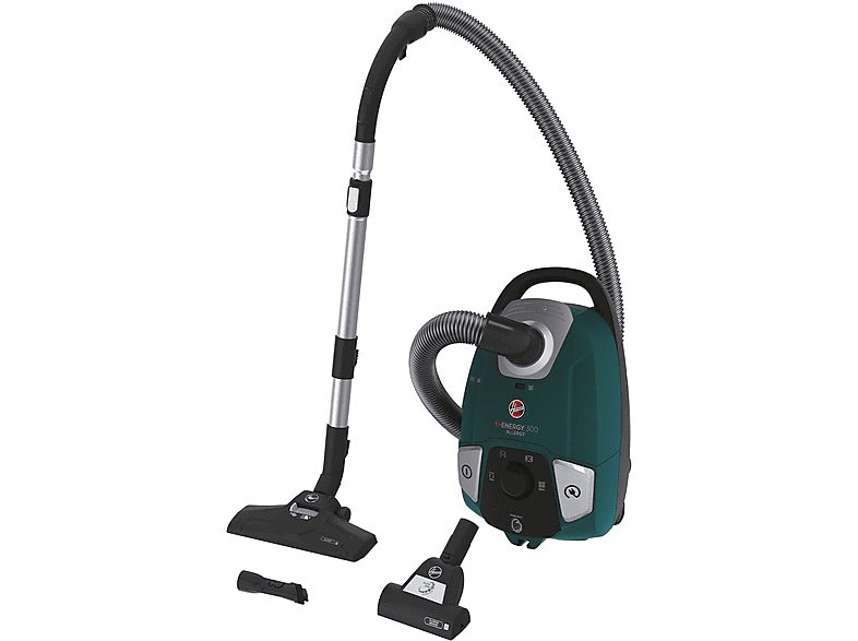 Aspirador con bolsa - HOOVER HE330A 011, 850 W, Depósito 3,5 l, Verde — foto 2