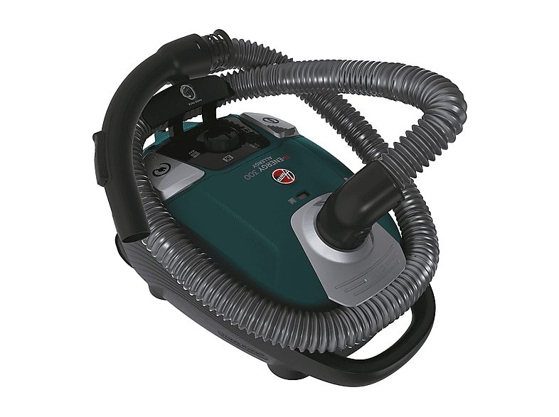 Aspirador con bolsa - HOOVER HE330A 011, 850 W, Depósito 3,5 l, Verde — foto 4