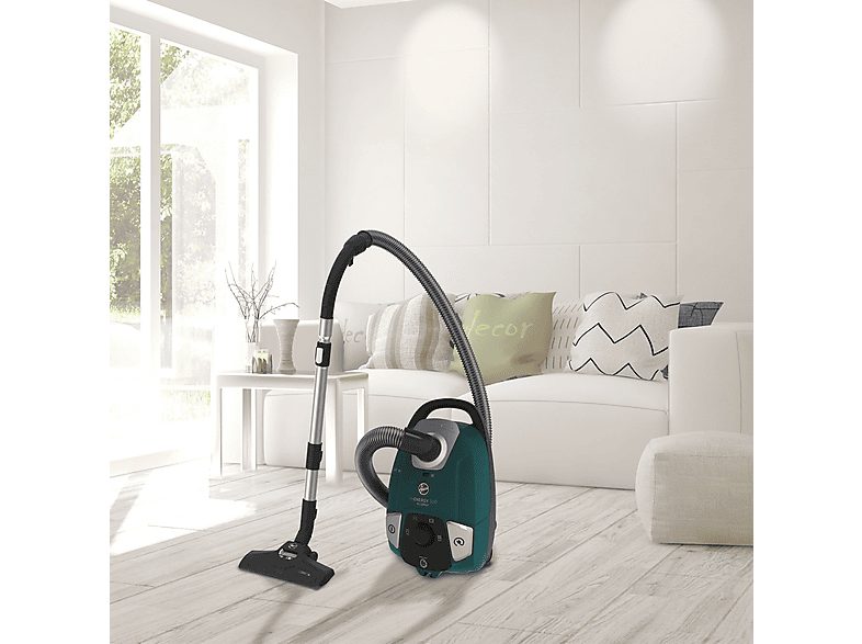 Aspirador con bolsa - HOOVER HE330A 011, 850 W, Depósito 3,5 l, Verde — foto 9