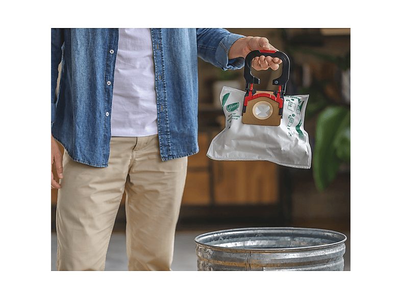 Aspirador con bolsa - HOOVER HE520PET 011, 700 W, Potencia de succión 61 W, Depósito 3,5 l, Negro — foto 6