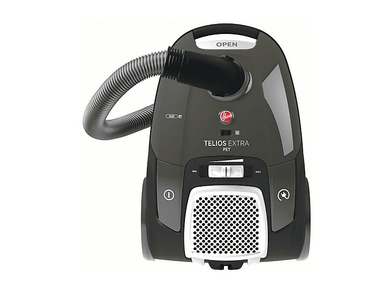 Aspirador con bolsa - HOOVER TXL21PET011, 700 W, Potencia de succión 850 W, Depósito 3,5 l, Gris