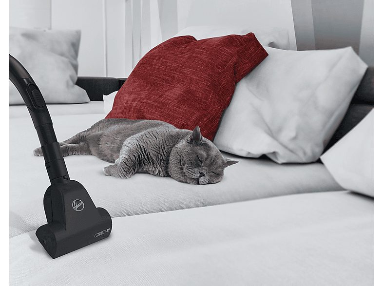 Aspirador con bolsa - HOOVER TXL21PET011, 700 W, Potencia de succión 850 W, Depósito 3,5 l, Gris — foto 5