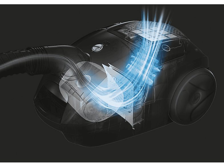 Aspirador con bolsa - HOOVER TXL80PET 011, 700 W, Depósito 3,5 l, Negro — foto 2