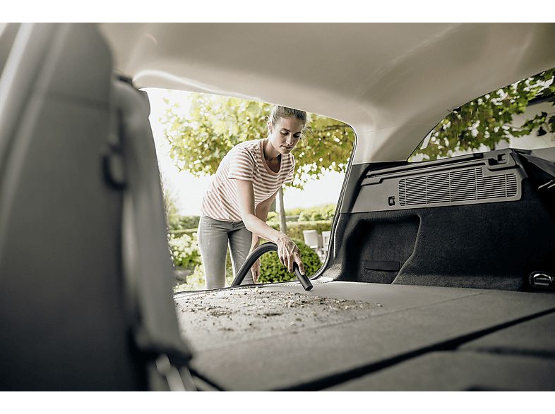 Aspirador con bolsa - KARCHER 1.628-425.0, 1000 W, Depósito 15 l, Acero inoxidable, Amarillo — foto 8