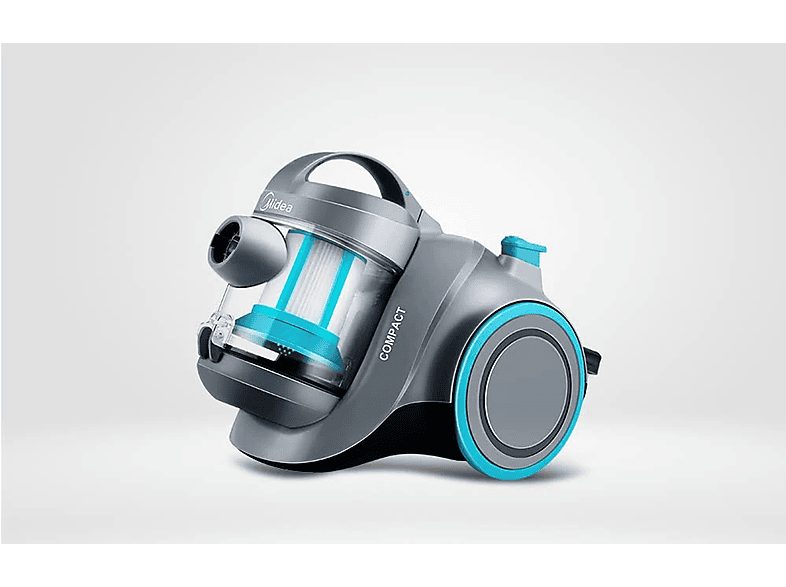 Aspirador con bolsa - MIDEA 10443480, 700 W, Potencia de succión 700 W, Depósito 1,5 l, Azul — foto 2