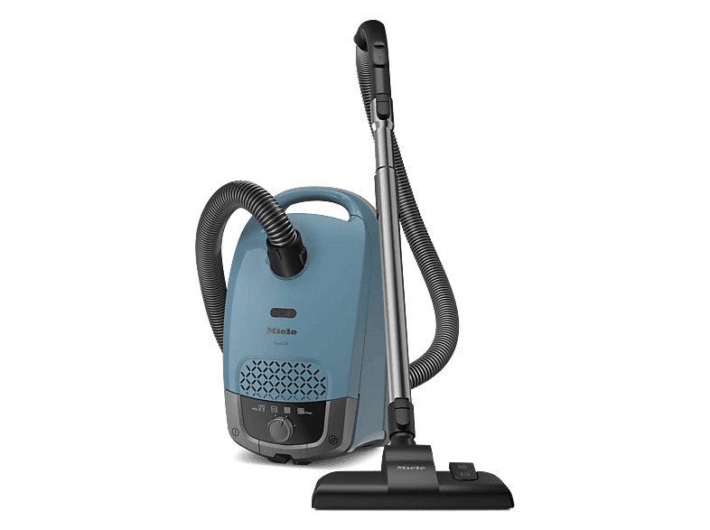 Aspirador con bolsa - Miele Guard S1, 890 W, 3.5 l, Ajuste altura, HyClean Pure, Azul Nórdico