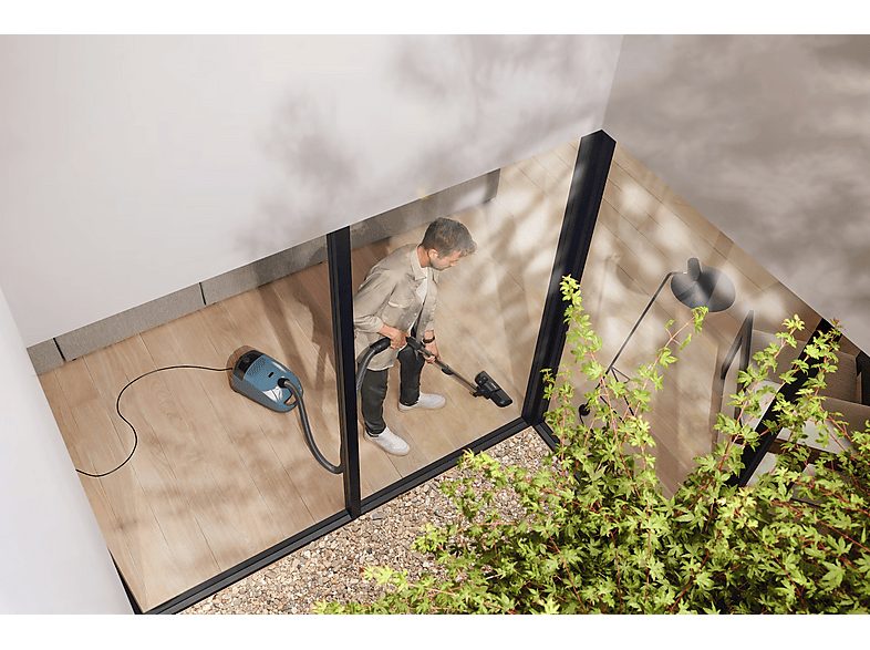 Aspirador con bolsa - Miele Guard S1, 890 W, 3.5 l, Ajuste altura, HyClean Pure, Azul Nórdico — foto 4