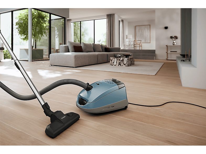 Aspirador con bolsa - Miele Guard S1, 890 W, 3.5 l, Ajuste altura, HyClean Pure, Azul Nórdico — foto 5