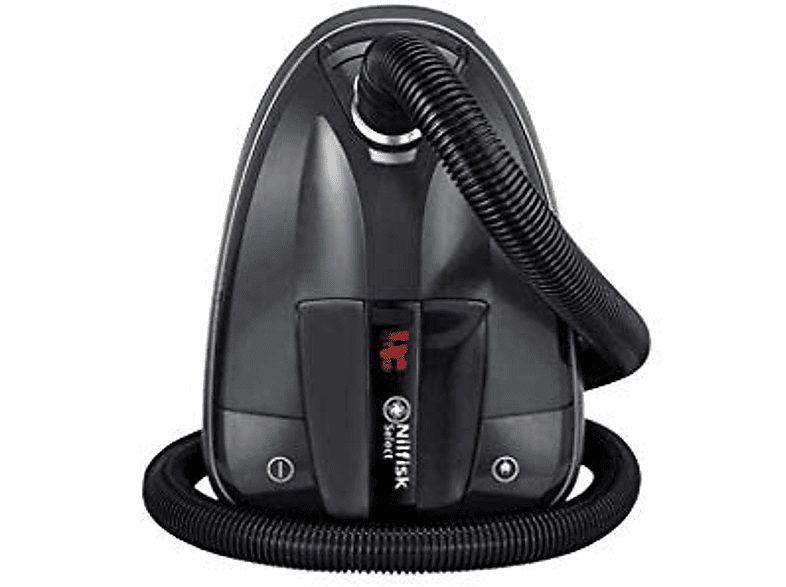Aspirador con bolsa - NILFISK 128350612, 650 W, Potencia de succión 270 AirWatt, Depósito 3,1 l, Negro — foto 2