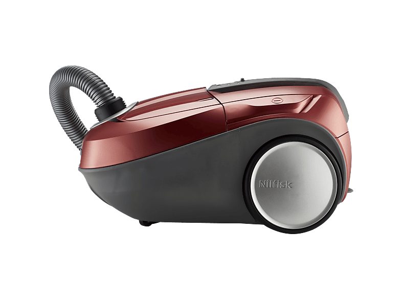 Aspirador con bolsa - NILFISK 128350620, 700 W, Potencia de succión 280 W, Depósito 4,3 l, Spitfire red — foto 2