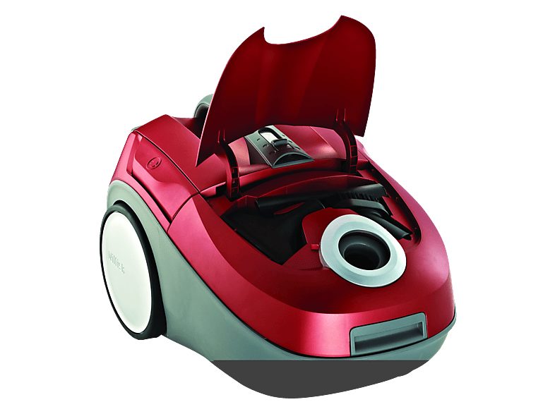 Aspirador con bolsa - NILFISK 128350620, 700 W, Potencia de succión 280 W, Depósito 4,3 l, Spitfire red — foto 4