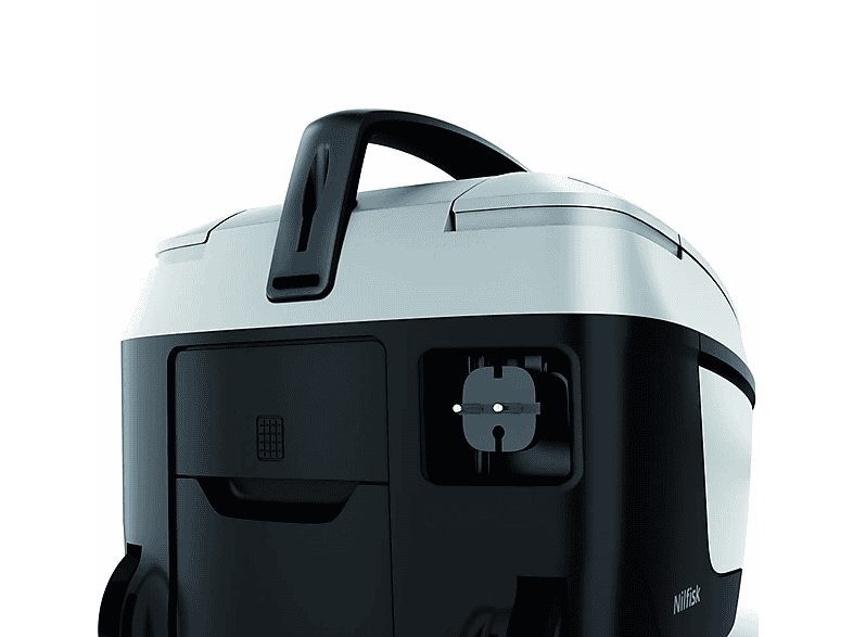 Aspirador con bolsa - NILFISK 128390130, 650 W, Potencia de succión 270 W, Depósito 3,6 l, Plata y negro — foto 3