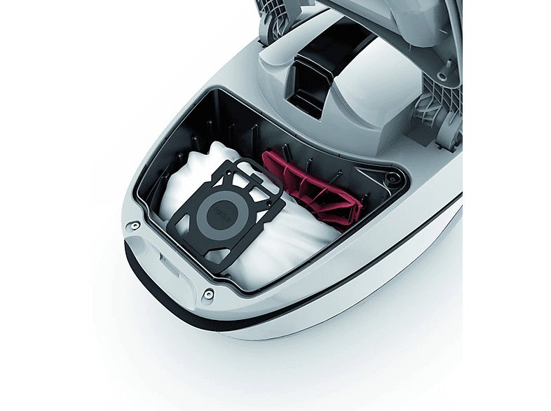 Aspirador con bolsa - NILFISK 128390130, 650 W, Potencia de succión 270 W, Depósito 3,6 l, Plata y negro — foto 4