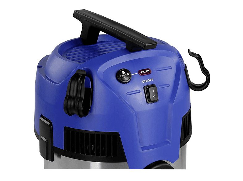 Aspirador con bolsa - NILFISK 18451551, 1200 W, Potencia de succión 270 W, Depósito 22 l, Inox — foto 3