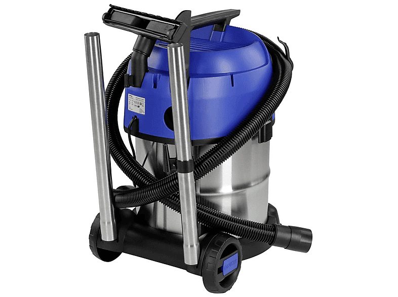 Aspirador con bolsa - NILFISK 18451551, 1200 W, Potencia de succión 270 W, Depósito 22 l, Inox — foto 4