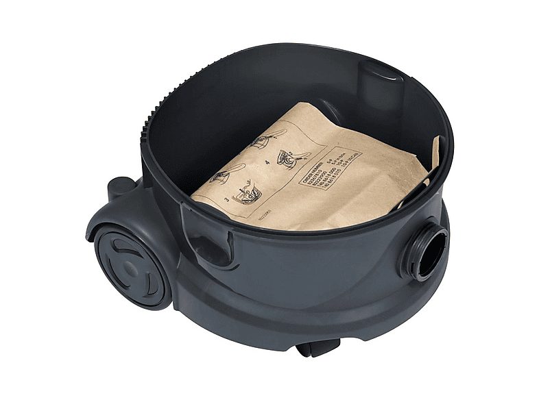 Aspirador con bolsa - NILFISK 50000470, 880 W, Depósito 10 l, Negro — foto 7