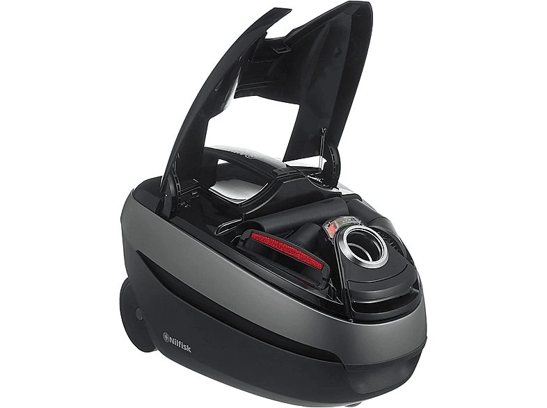 Aspirador con bolsa - Nilfisk Select Classic, 650 W, 3.1 l, Negro — foto 2