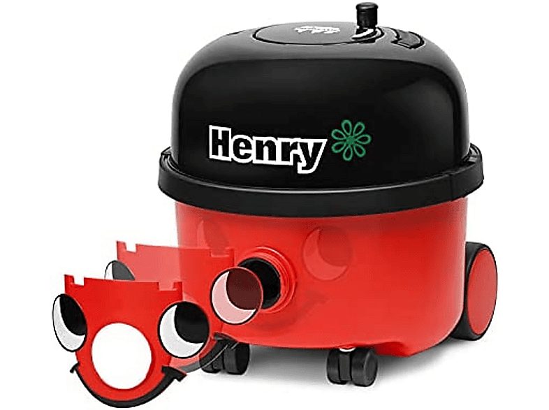 Aspirador con bolsa - NUMATIC 900004, 620 W, Depósito 9 l, Rojo — foto 7