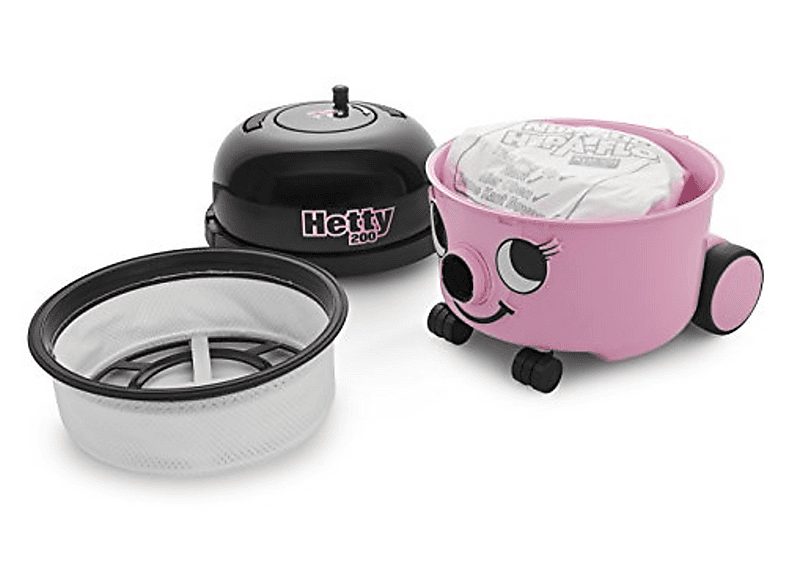 Aspirador con bolsa - NUMATIC 900044, 620 W, Depósito 9 l, Rosa — foto 6