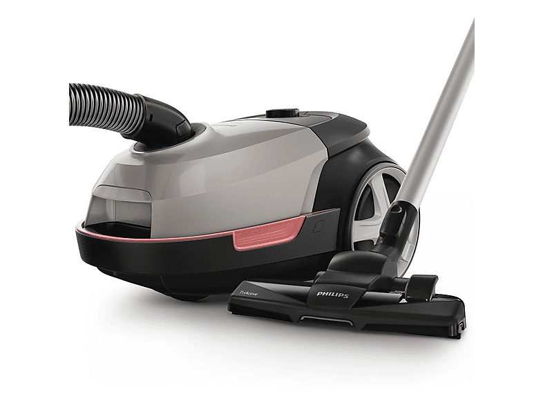 Aspirador con bolsa - PHILIPS 5000 series XD5122/10, 900 W, Depósito 4 l, Beige, Negro, Gris — foto 6