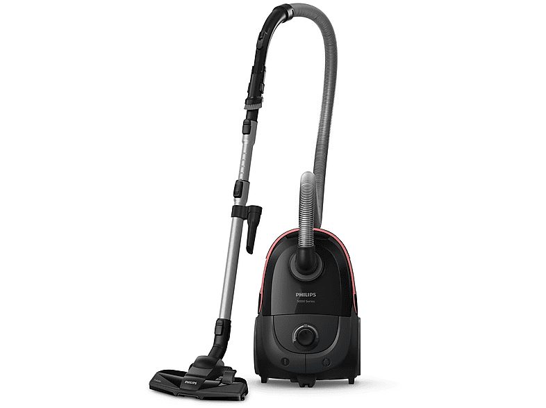Aspirador con bolsa - PHILIPS 5000 series XD5123/10, 900 W, Potencia de succión 900 W, Depósito 4 l, Negro — foto 7