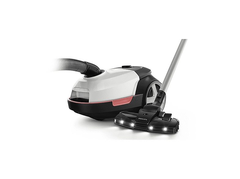 Aspirador con bolsa - PHILIPS 6000 series XD6122/12, 900 W, Depósito 4 l, Blanco — foto 9