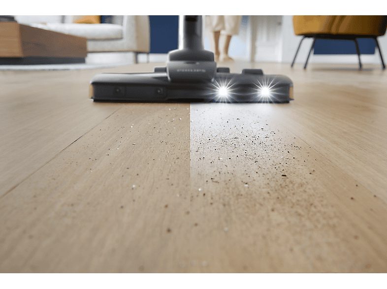 Aspirador con bolsa - PHILIPS 8000 series XD8152/12, 900 W, Depósito 4 l, Gris, Metálico — foto 2