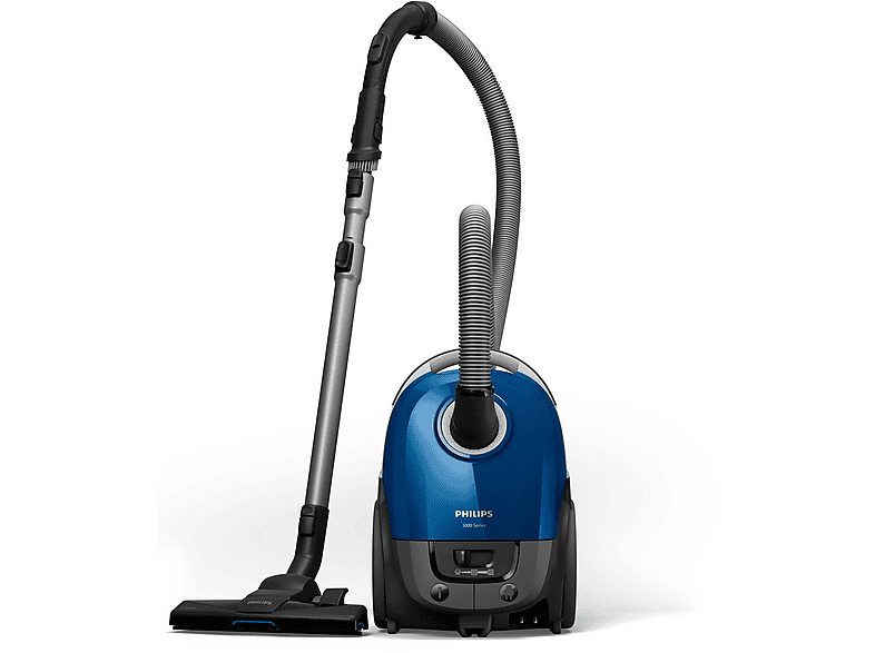 Aspirador con bolsa - PHILIPS XD3110/09, 900 W, Potencia de succión 899 W, Depósito 3 l, Negro — foto 2