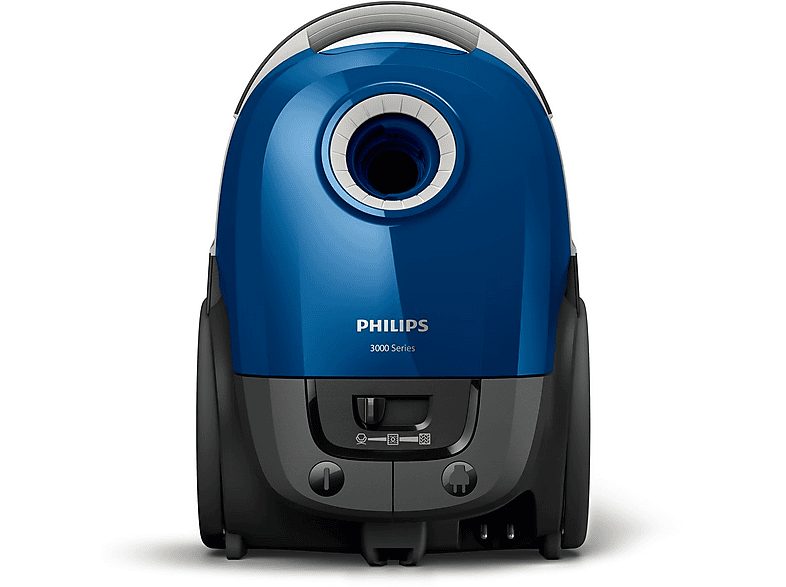 Aspirador con bolsa - PHILIPS XD3110/09, 900 W, Potencia de succión 899 W, Depósito 3 l, Negro — foto 3