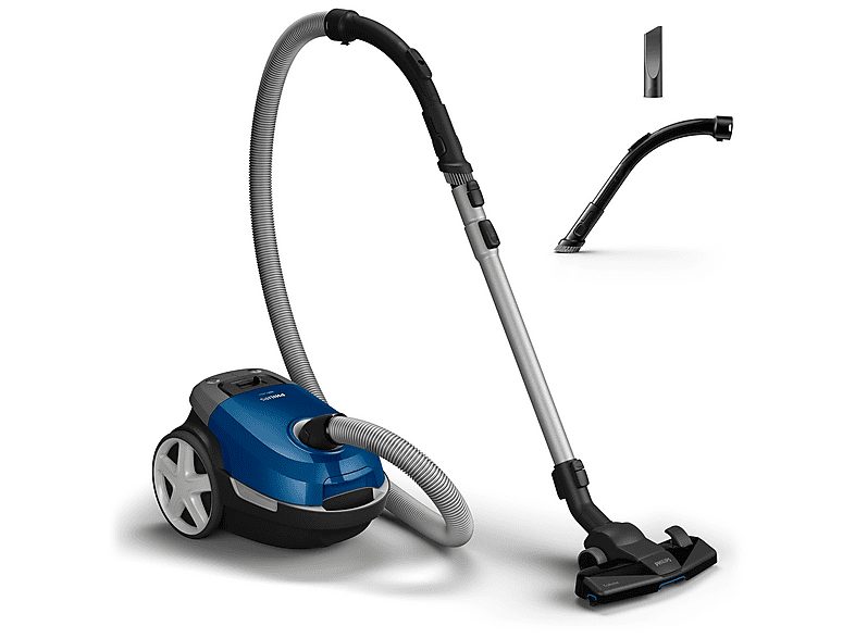 Aspirador con bolsa - PHILIPS XD3110/09, 900 W, Potencia de succión 899 W, Depósito 3 l, Negro — foto 5