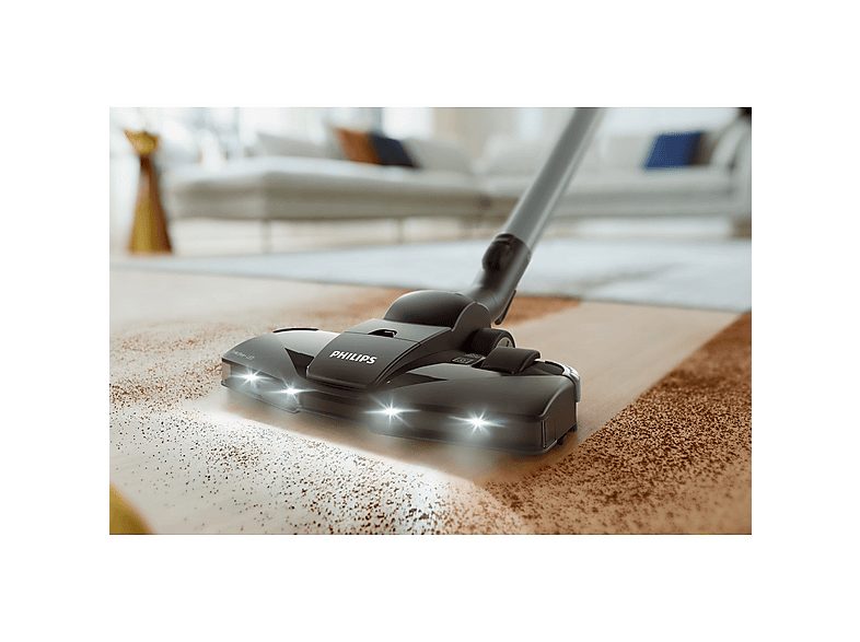 Aspirador con bolsa - PHILIPS XD8122/10, 900 W, Depósito 4 l, Negro — foto 2