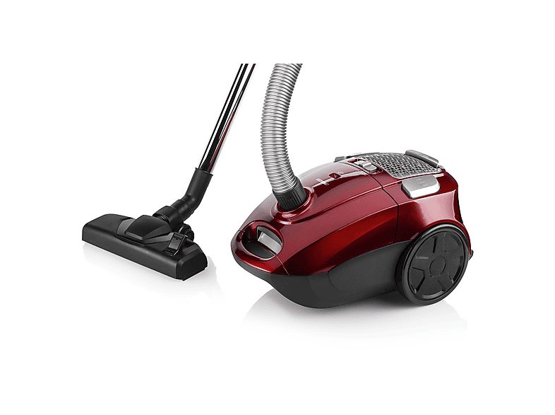 Aspirador con bolsa - PRINCESS 01.333001.01.001, 700 W, Potencia de succión 700 W, Depósito 3 l, Rojo — foto 9