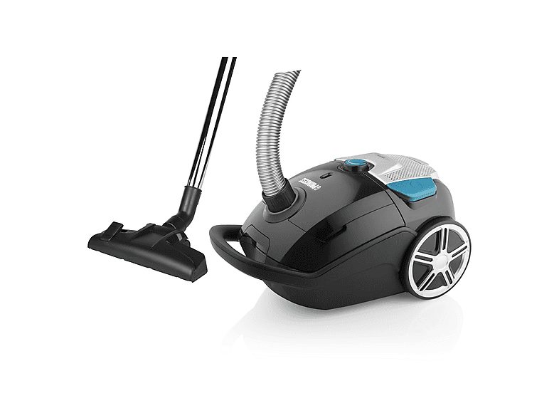 Aspirador con bolsa - PRINCESS 01.334990.01.001, 700 W, Potencia de succión 16000 kPa, Depósito 3 l, Negro — foto 5