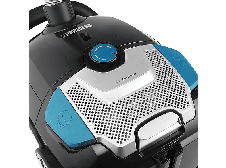 Aspirador con bolsa - PRINCESS 01.334990.01.001, 700 W, Potencia de succión 16000 kPa, Depósito 3 l, Negro — foto 7