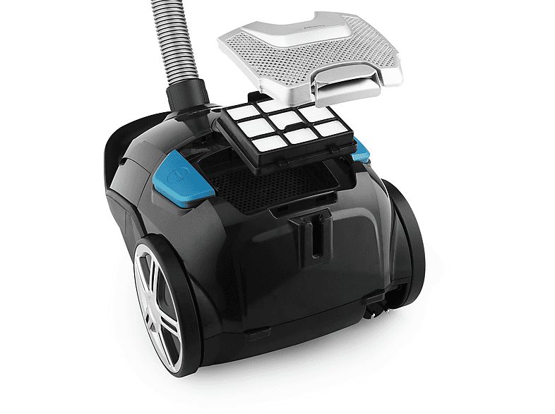 Aspirador con bolsa - PRINCESS 01.334990.01.001, 700 W, Potencia de succión 16000 kPa, Depósito 3 l, Negro — foto 8