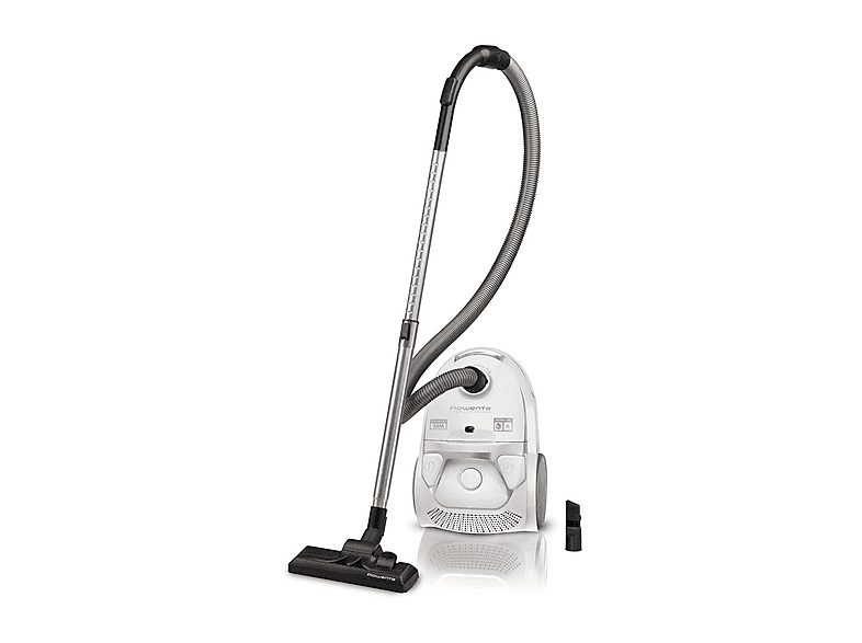 Aspirador con bolsa - ROWENTA RO3927, 750 W, Potencia de succión 750 W, Depósito 3 l, Blanco