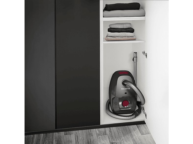 Aspirador con bolsa - ROWENTA RO4933EA, 900 W, Depósito 4,5 l, Negro — foto 7