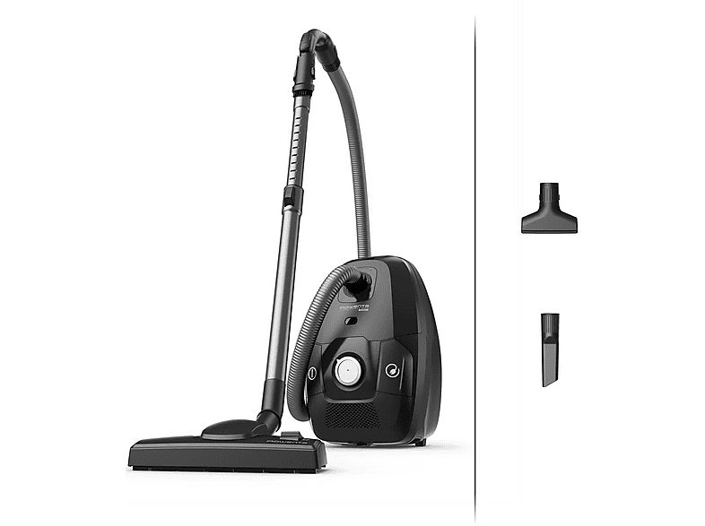 Aspirador con bolsa - ROWENTA RO6136, 900 W, Potencia de succión 750 W, Depósito 4,5 l, Negro — foto 3