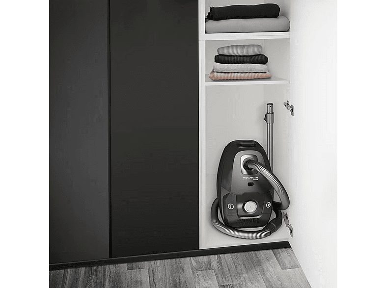 Aspirador con bolsa - ROWENTA RO6136, 900 W, Potencia de succión 750 W, Depósito 4,5 l, Negro — foto 8