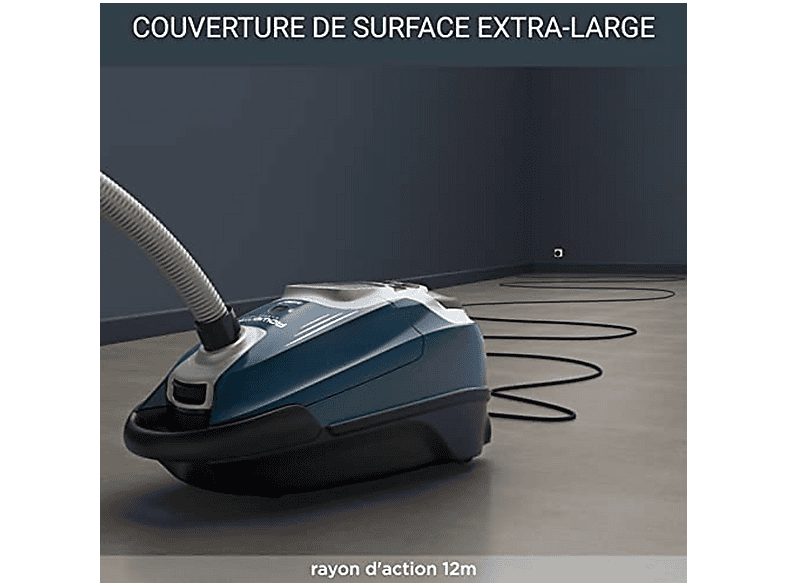 Aspirador con bolsa - ROWENTA RO7451EA, 400 W, Depósito 4,5 l, Azul — foto 6