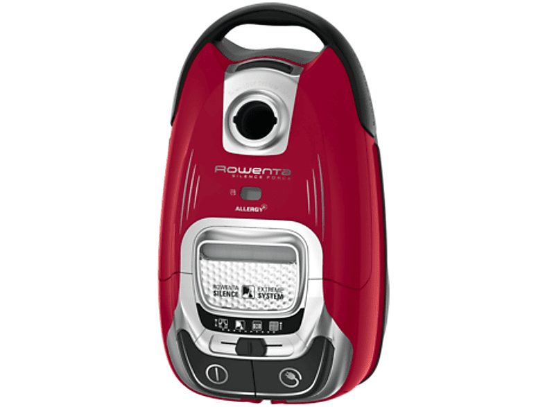 Aspirador con bolsa - ROWENTA RO7473EA, 400 W, Depósito 4,5 l, Rojo — foto 4