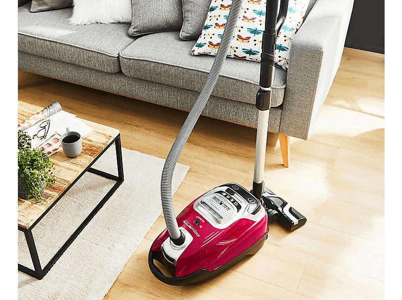 Aspirador con bolsa - ROWENTA RO7473EA, 400 W, Depósito 4,5 l, Rojo — foto 7