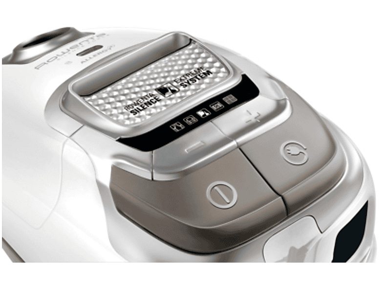 Aspirador con bolsa - ROWENTA RO7487EA, 400 W, Depósito 4,5 l, Gris, Blanco — foto 3