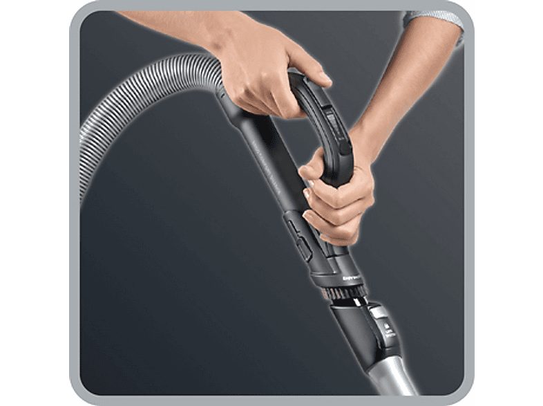 Aspirador con bolsa - ROWENTA RO7487EA, 400 W, Depósito 4,5 l, Gris, Blanco — foto 6