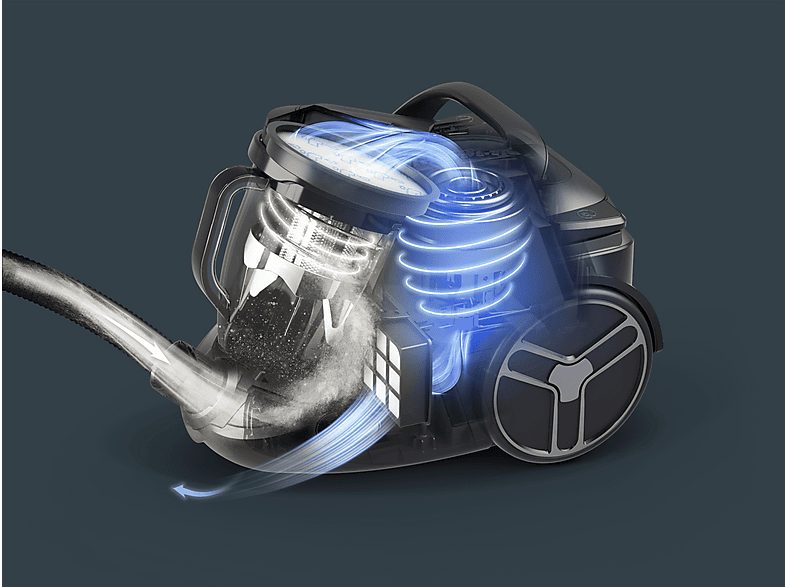 Aspirador con bolsa - ROWENTA RO7935EA, 500 W, Depósito 2,5 l, Negro — foto 7